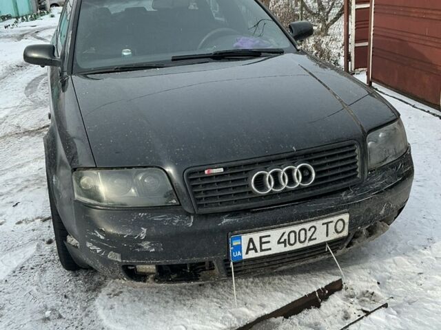 Черный Ауди А6, объемом двигателя 2.5 л и пробегом 400 тыс. км за 3000 $, фото 1 на Automoto.ua