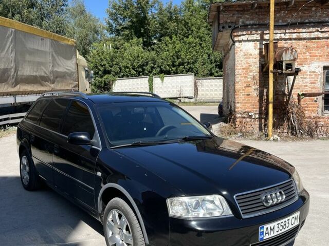 Черный Ауди А6, объемом двигателя 2.5 л и пробегом 351 тыс. км за 4350 $, фото 1 на Automoto.ua