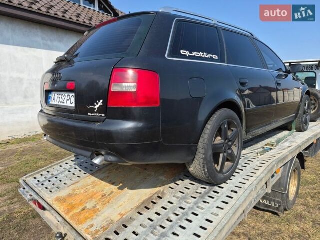 Черный Ауди А6, объемом двигателя 2.5 л и пробегом 390 тыс. км за 2750 $, фото 1 на Automoto.ua