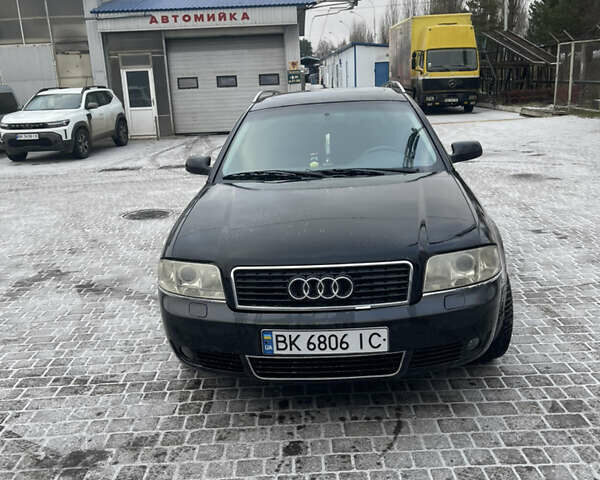 Черный Ауди А6, объемом двигателя 2.5 л и пробегом 433 тыс. км за 3500 $, фото 1 на Automoto.ua