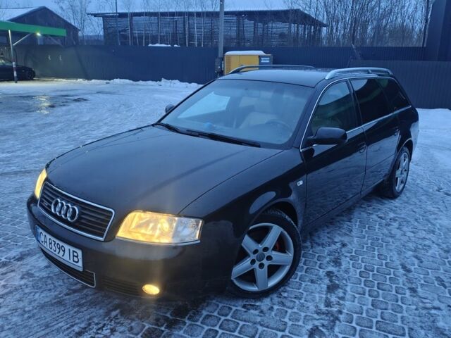 Черный Ауди А6, объемом двигателя 1.8 л и пробегом 220 тыс. км за 4200 $, фото 1 на Automoto.ua