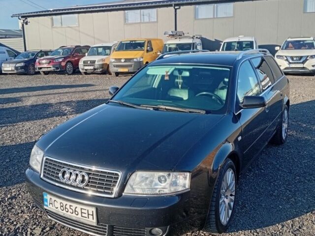 Черный Ауди А6, объемом двигателя 2.5 л и пробегом 338 тыс. км за 4289 $, фото 1 на Automoto.ua