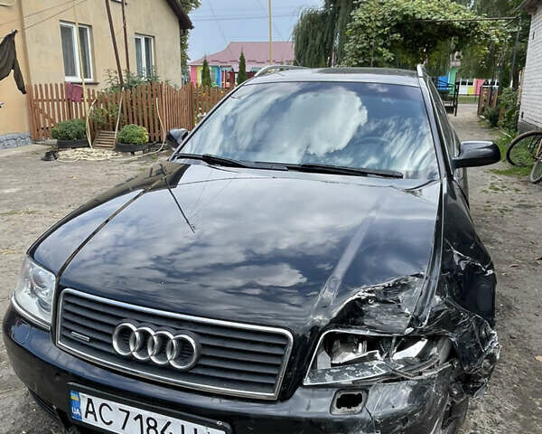 Чорний Ауді А6, об'ємом двигуна 2.5 л та пробігом 250 тис. км за 4000 $, фото 1 на Automoto.ua