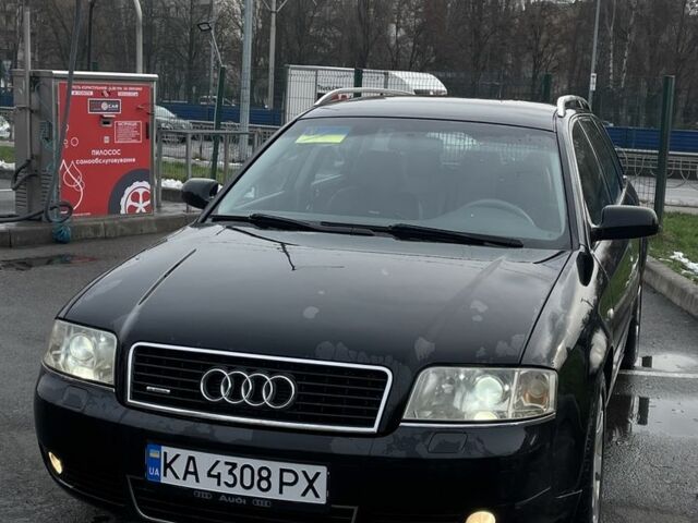 Черный Ауди А6, объемом двигателя 2.5 л и пробегом 300 тыс. км за 4100 $, фото 1 на Automoto.ua