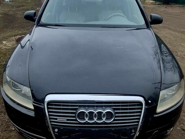 Черный Ауди А6, объемом двигателя 3 л и пробегом 368 тыс. км за 2708 $, фото 1 на Automoto.ua