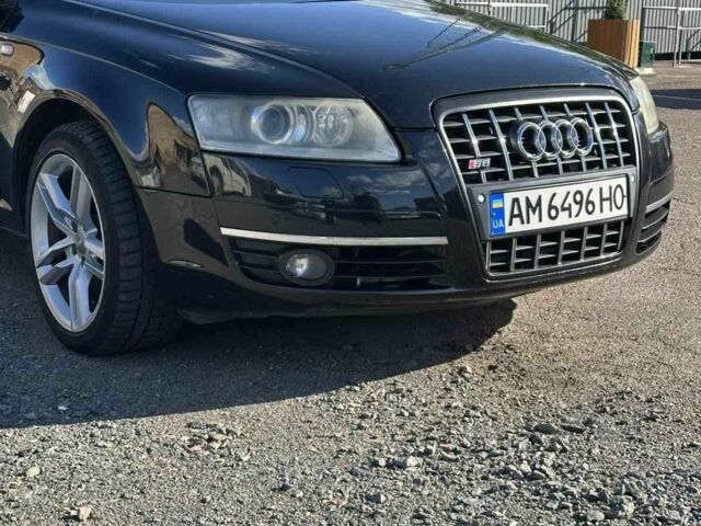 Черный Ауди А6, объемом двигателя 3 л и пробегом 480 тыс. км за 7750 $, фото 1 на Automoto.ua