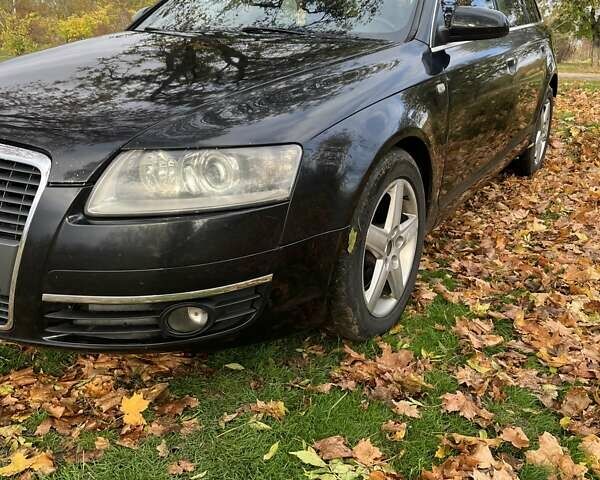 Черный Ауди А6, объемом двигателя 3 л и пробегом 316 тыс. км за 8000 $, фото 1 на Automoto.ua