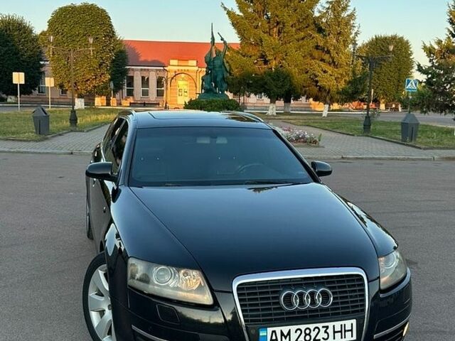 Черный Ауди А6, объемом двигателя 2.7 л и пробегом 434 тыс. км за 7500 $, фото 1 на Automoto.ua