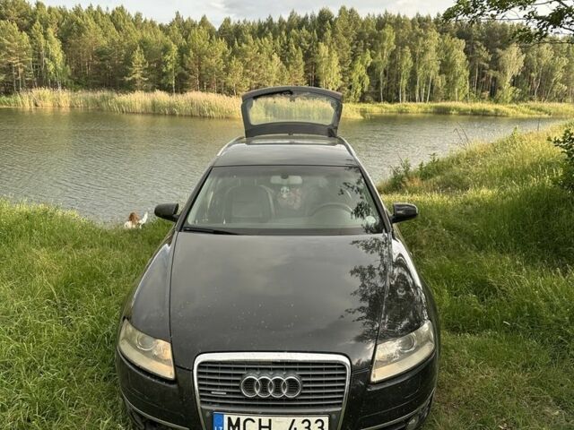 Черный Ауди А6, объемом двигателя 3 л и пробегом 370 тыс. км за 4000 $, фото 1 на Automoto.ua