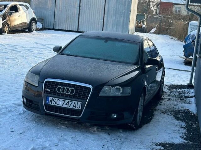 Черный Ауди А6, объемом двигателя 2 л и пробегом 190 тыс. км за 1650 $, фото 1 на Automoto.ua