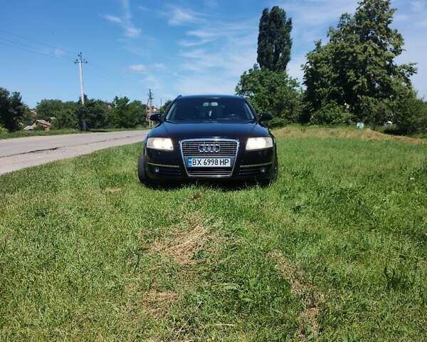 Черный Ауди А6, объемом двигателя 1.98 л и пробегом 285 тыс. км за 7000 $, фото 1 на Automoto.ua