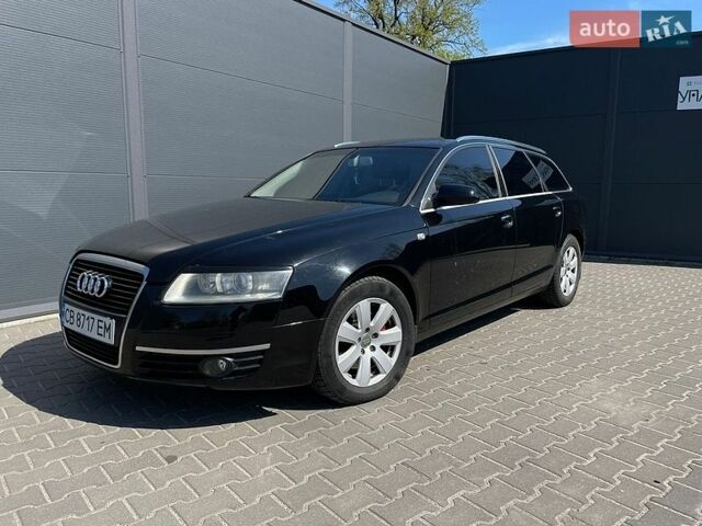 Черный Ауди А6, объемом двигателя 2 л и пробегом 285 тыс. км за 6200 $, фото 1 на Automoto.ua