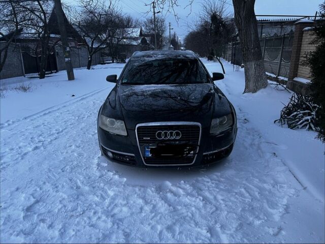 Черный Ауди А6, объемом двигателя 3 л и пробегом 300 тыс. км за 4100 $, фото 1 на Automoto.ua