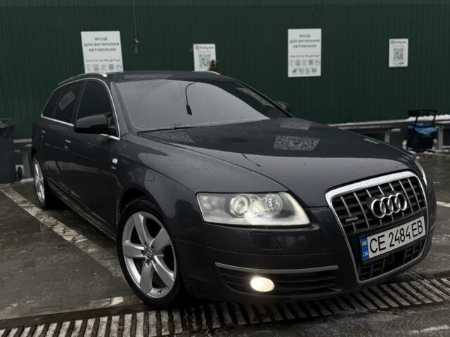 Черный Ауди А6, объемом двигателя 3 л и пробегом 350 тыс. км за 10150 $, фото 1 на Automoto.ua