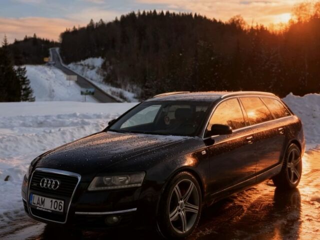 Черный Ауди А6, объемом двигателя 3 л и пробегом 360 тыс. км за 5100 $, фото 1 на Automoto.ua