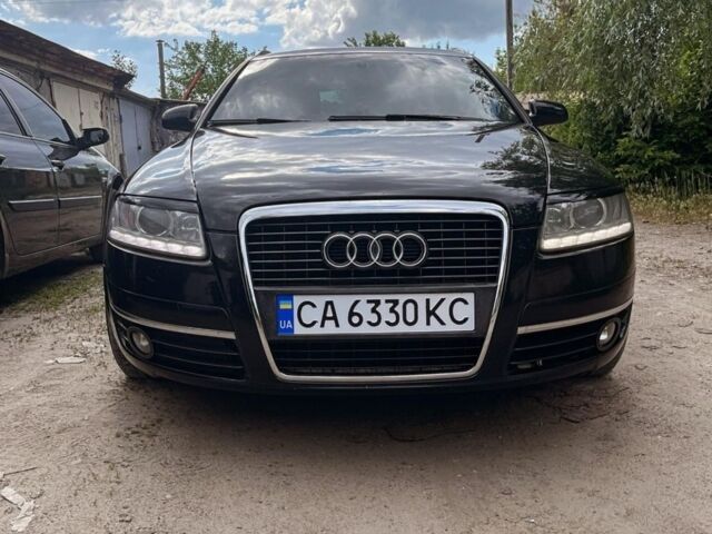 Черный Ауди А6, объемом двигателя 2 л и пробегом 283 тыс. км за 9500 $, фото 1 на Automoto.ua