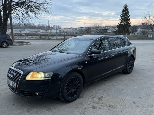 Черный Ауди А6, объемом двигателя 3 л и пробегом 312 тыс. км за 3500 $, фото 1 на Automoto.ua