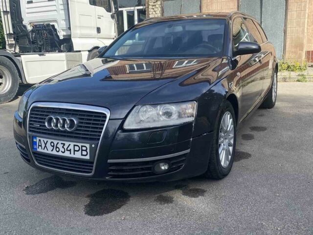 Черный Ауди А6, объемом двигателя 3 л и пробегом 305 тыс. км за 6526 $, фото 1 на Automoto.ua