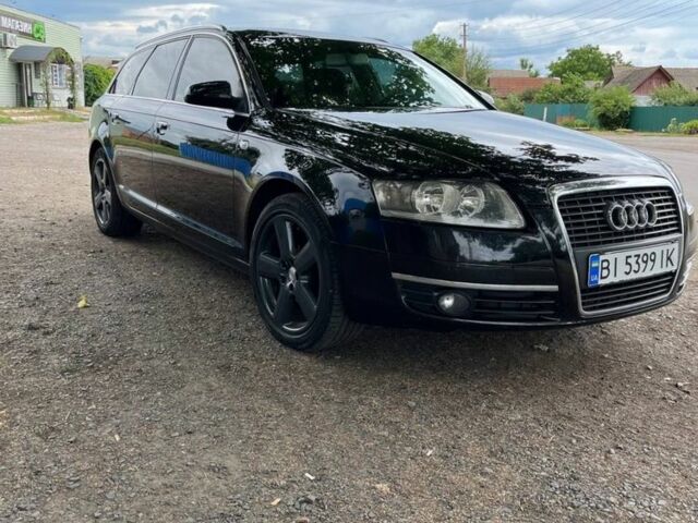 Черный Ауди А6, объемом двигателя 2.7 л и пробегом 312 тыс. км за 7614 $, фото 1 на Automoto.ua