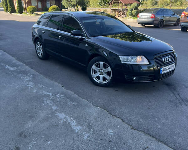 Ауді А6 2006 у Виноградове на Automoto.ua Чорний Ауді А6, об'ємом двигуна 2.7 л та пробігом 241 тис. км за 7450 $, фото 1 на Automoto.ua