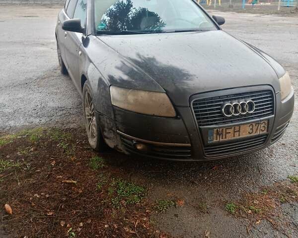 Черный Ауди А6, объемом двигателя 2.7 л и пробегом 270 тыс. км за 3550 $, фото 1 на Automoto.ua