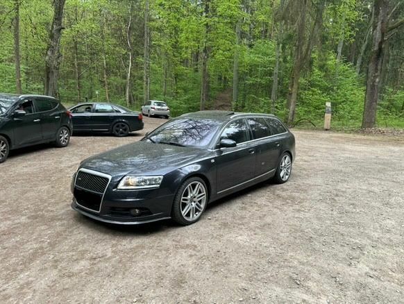Черный Ауди А6, объемом двигателя 3 л и пробегом 215 тыс. км за 4114 $, фото 1 на Automoto.ua