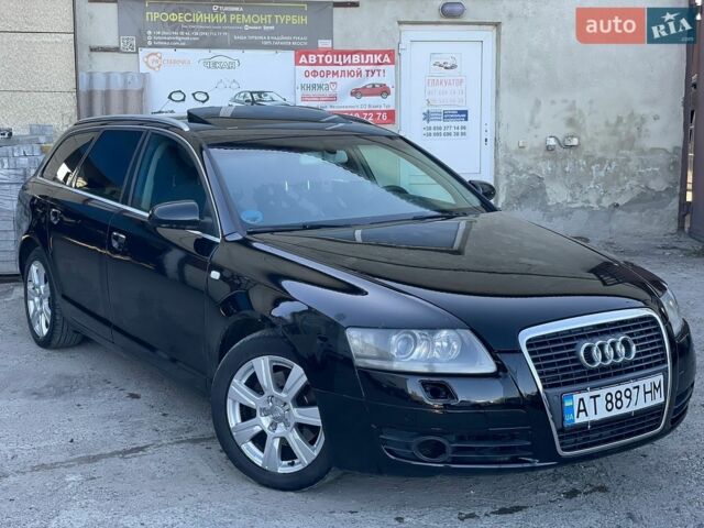 Черный Ауди А6, объемом двигателя 2 л и пробегом 250 тыс. км за 4499 $, фото 1 на Automoto.ua