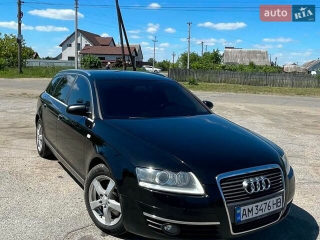 Черный Ауди А6, объемом двигателя 2 л и пробегом 320 тыс. км за 6600 $, фото 1 на Automoto.ua