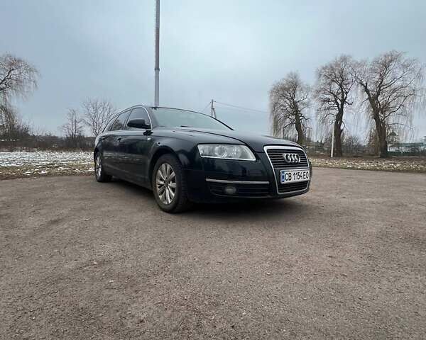 Черный Ауди А6, объемом двигателя 2 л и пробегом 306 тыс. км за 7000 $, фото 1 на Automoto.ua