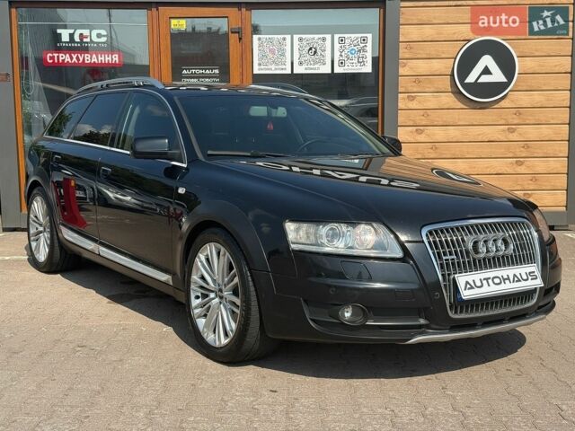Черный Ауди А6, объемом двигателя 2.97 л и пробегом 386 тыс. км за 8400 $, фото 1 на Automoto.ua