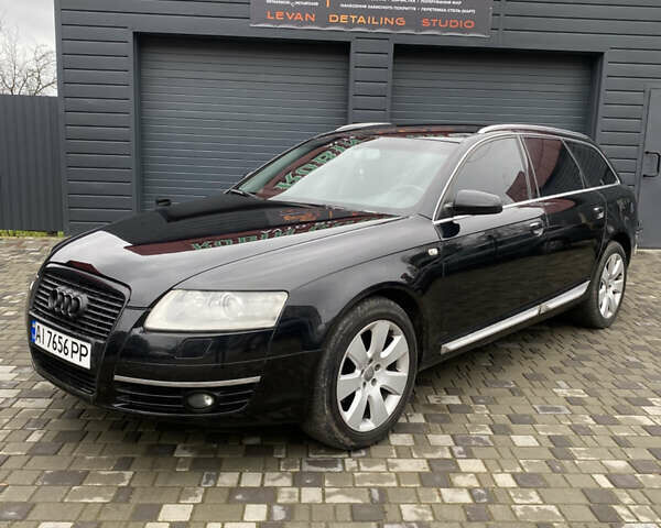 Черный Ауди А6, объемом двигателя 1.98 л и пробегом 270 тыс. км за 6300 $, фото 1 на Automoto.ua
