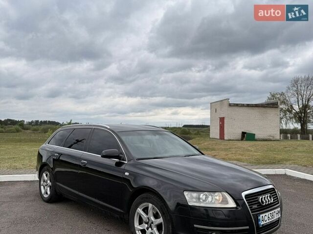 Черный Ауди А6, объемом двигателя 3 л и пробегом 385 тыс. км за 7700 $, фото 1 на Automoto.ua