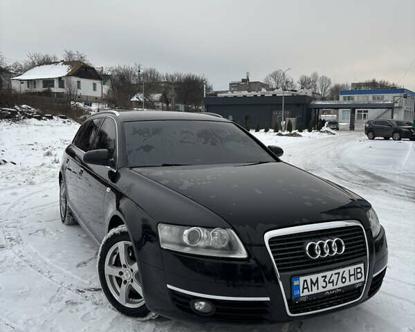 Чорний Ауді А6, об'ємом двигуна 2 л та пробігом 310 тис. км за 7800 $, фото 1 на Automoto.ua