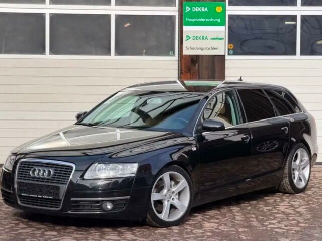 Черный Ауди А6, объемом двигателя 3 л и пробегом 205 тыс. км за 1900 $, фото 1 на Automoto.ua