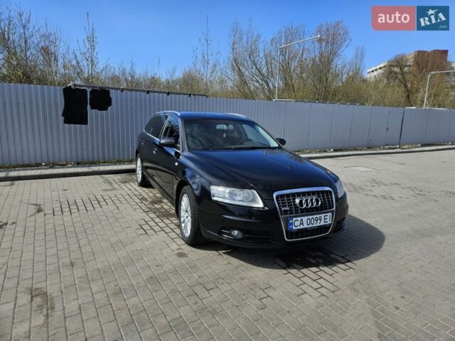 Черный Ауди А6, объемом двигателя 2 л и пробегом 280 тыс. км за 6800 $, фото 1 на Automoto.ua