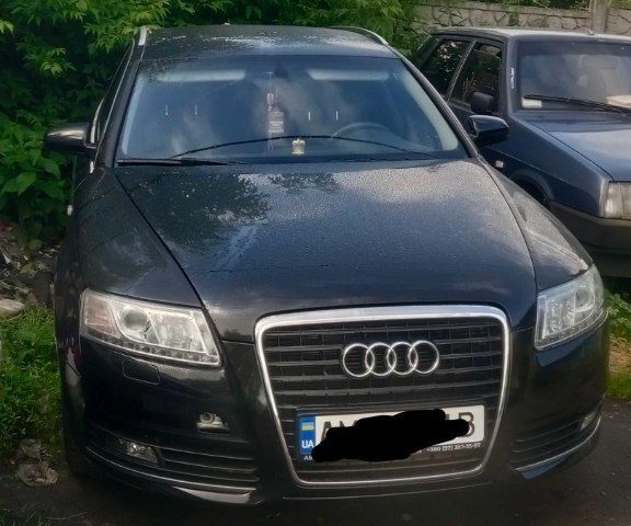 Черный Ауди А6, объемом двигателя 2 л и пробегом 280 тыс. км за 6000 $, фото 1 на Automoto.ua