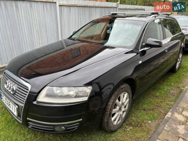 Черный Ауди А6, объемом двигателя 2 л и пробегом 370 тыс. км за 6300 $, фото 1 на Automoto.ua