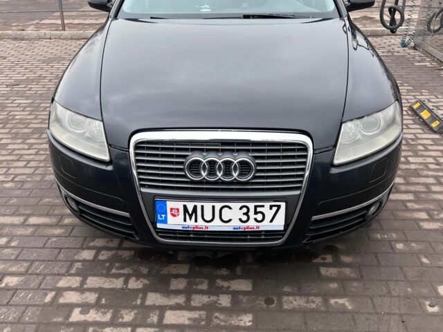 Черный Ауди А6, объемом двигателя 2 л и пробегом 324 тыс. км за 3850 $, фото 1 на Automoto.ua