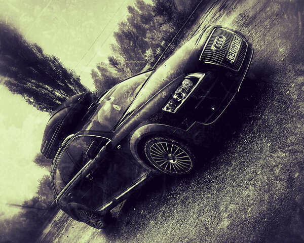 Черный Ауди А6, объемом двигателя 3 л и пробегом 246 тыс. км за 11300 $, фото 1 на Automoto.ua