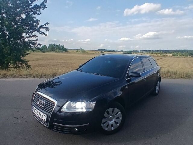 Черный Ауди А6, объемом двигателя 2 л и пробегом 333 тыс. км за 7000 $, фото 1 на Automoto.ua