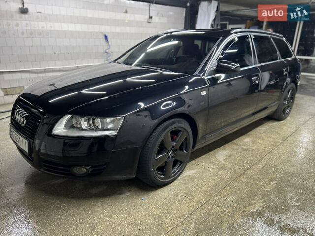 Черный Ауди А6, объемом двигателя 3 л и пробегом 390 тыс. км за 8400 $, фото 1 на Automoto.ua