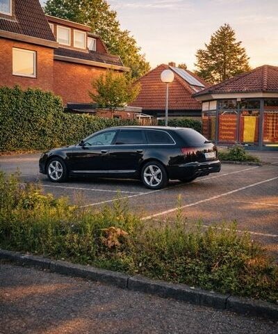 Черный Ауди А6, объемом двигателя 2 л и пробегом 275 тыс. км за 9000 $, фото 1 на Automoto.ua