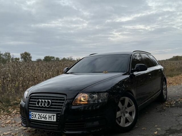 Черный Ауди А6, объемом двигателя 2 л и пробегом 375 тыс. км за 9750 $, фото 1 на Automoto.ua