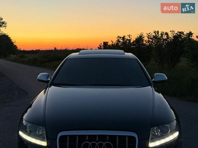 Черный Ауди А6, объемом двигателя 3 л и пробегом 345 тыс. км за 9500 $, фото 1 на Automoto.ua