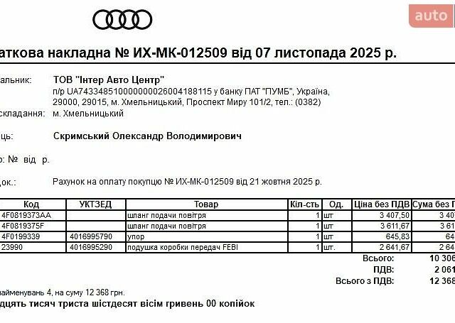 Черный Ауди А6, объемом двигателя 3 л и пробегом 390 тыс. км за 10000 $, фото 1 на Automoto.ua