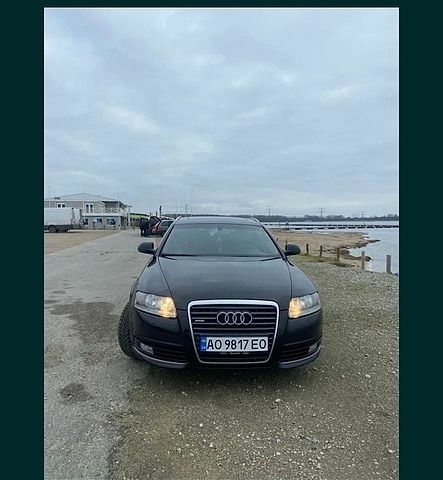 Черный Ауди А6, объемом двигателя 2.7 л и пробегом 442 тыс. км за 9500 $, фото 1 на Automoto.ua