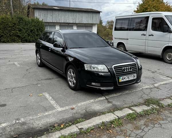Черный Ауди А6, объемом двигателя 2 л и пробегом 300 тыс. км за 12000 $, фото 1 на Automoto.ua