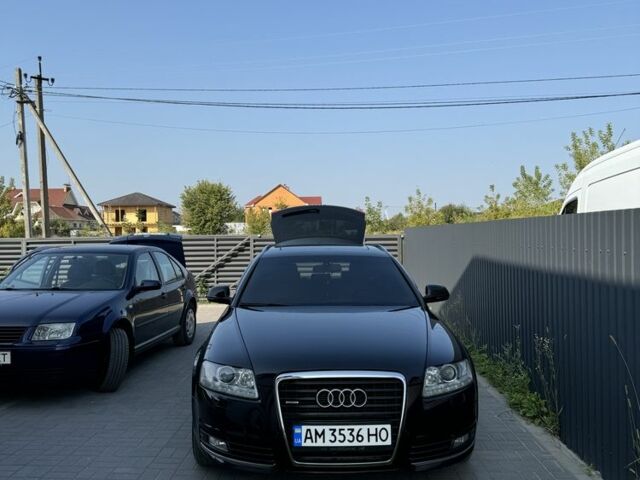 Черный Ауди А6, объемом двигателя 3 л и пробегом 210 тыс. км за 12000 $, фото 1 на Automoto.ua