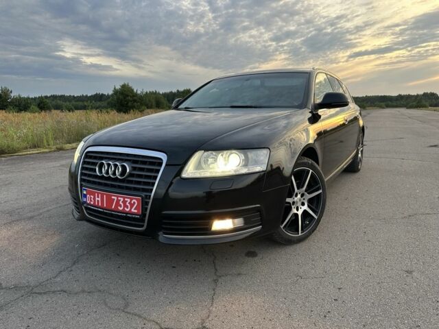 Черный Ауди А6, объемом двигателя 2 л и пробегом 320 тыс. км за 11800 $, фото 1 на Automoto.ua