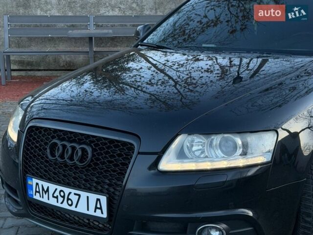 Чорний Ауді А6, об'ємом двигуна 2 л та пробігом 375 тис. км за 11000 $, фото 1 на Automoto.ua